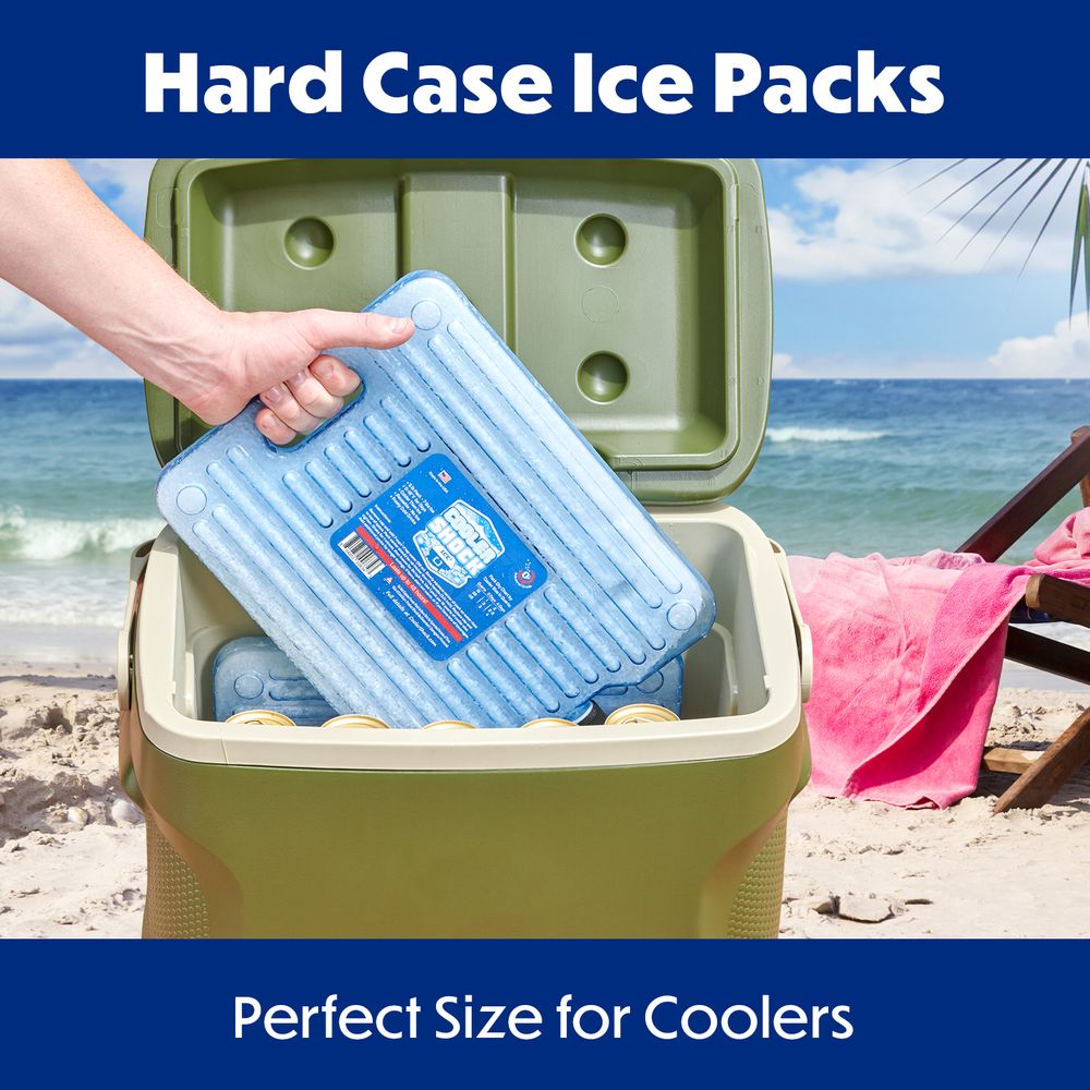 Hard Case Ice Packs from Cooler Shock