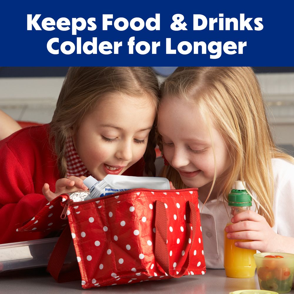 kids lunch bag with cooler shock ice pack